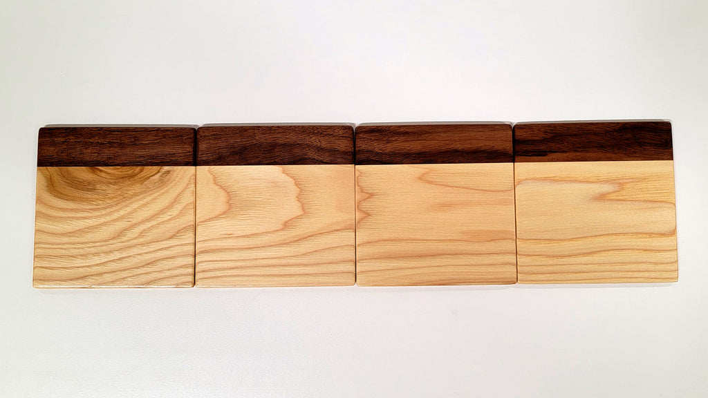 Walnut & Hickory Coasters