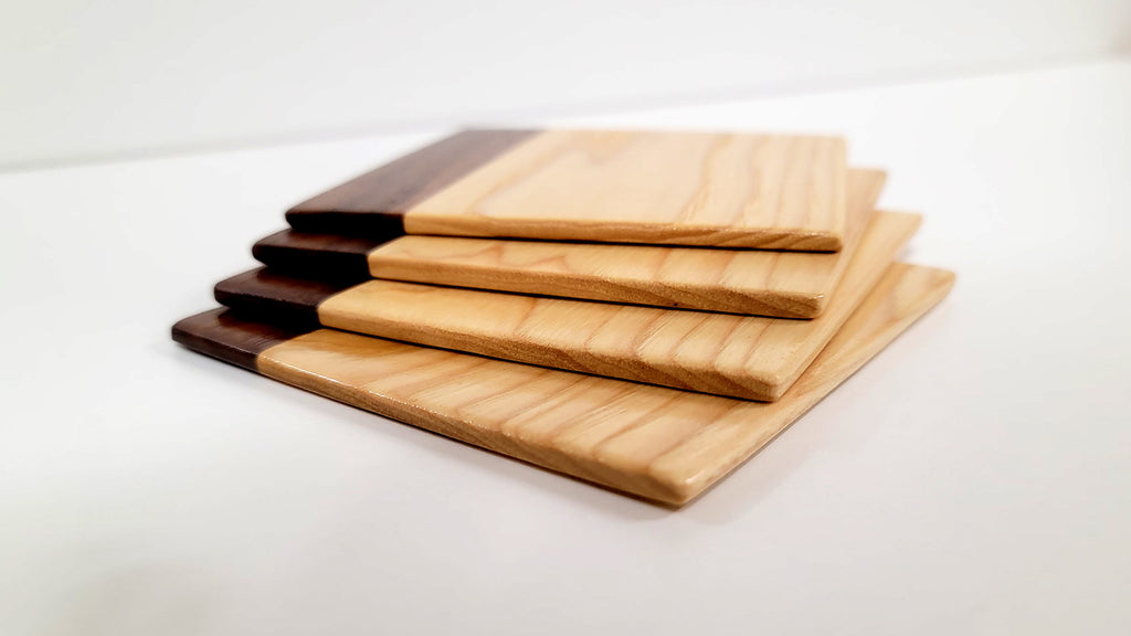 Walnut & Hickory Coasters