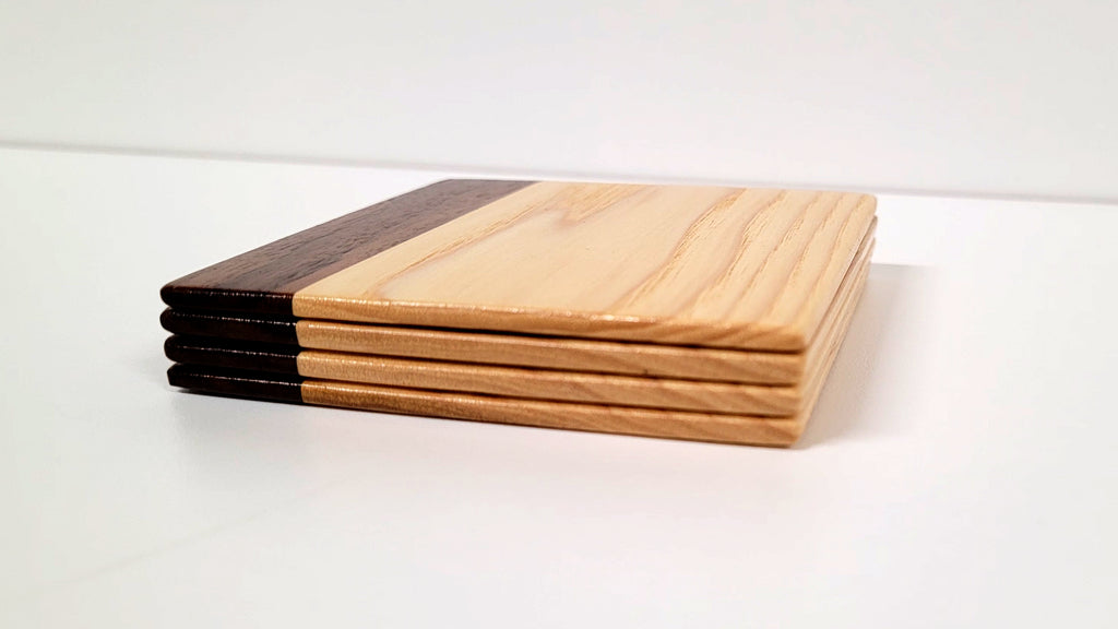 Walnut & Hickory Coasters