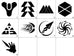 Destiny 2 Vinyl Symbols