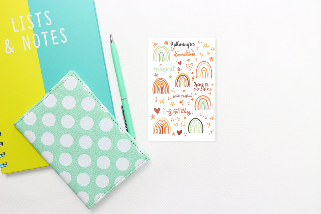 Rainbow Sticker Sheet